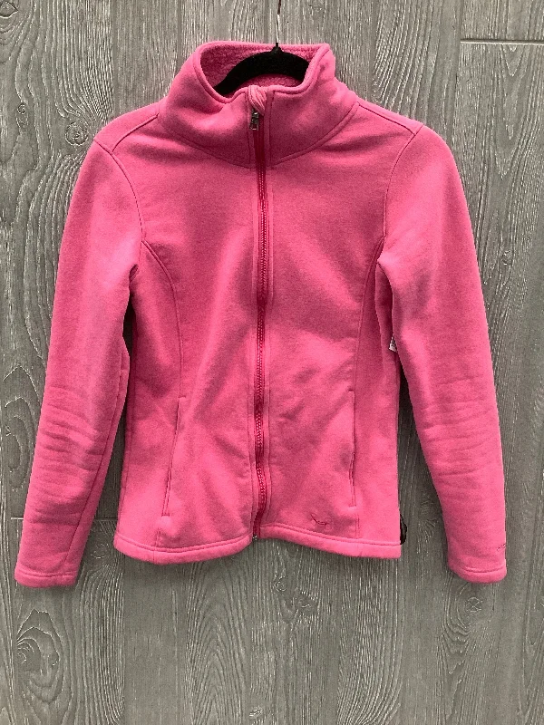 Navy sweatshirts for weekend wear -Athletic Sweatshirt Collar By Under Armour In Pink, Size: Xs