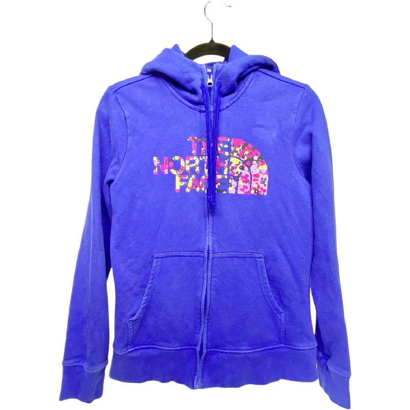 Lightweight sweatshirts for travel -Sweatshirt Hoodie By The North Face In Purple, Size: M