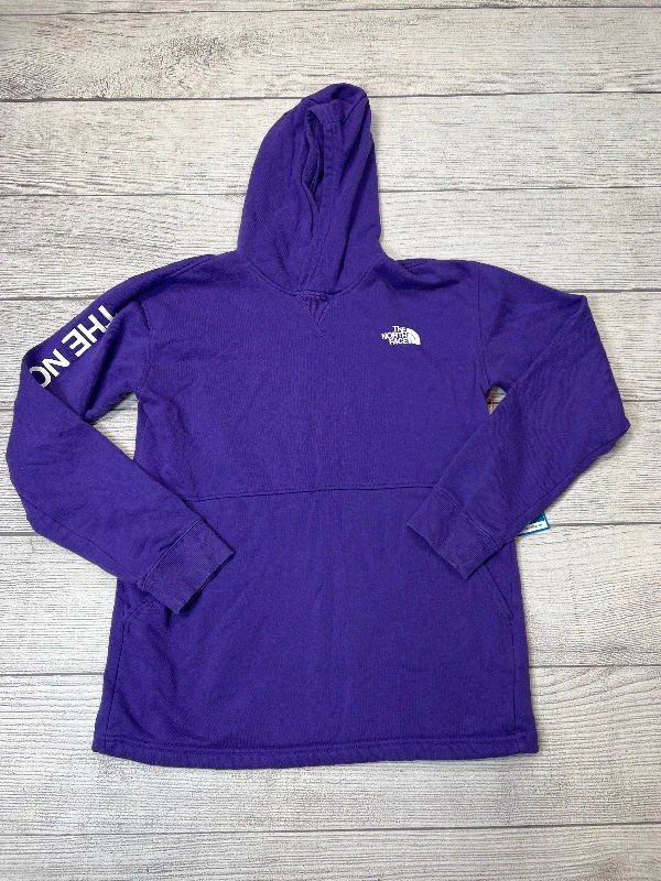 Sweatshirts with check pattern -Sweatshirt Hoodie By The North Face In Purple, Size: GIRLS XL