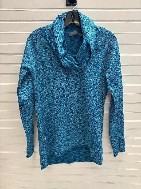 Sweatshirts with star pattern -Sweatshirt Collar By Athleta In Blue, Size: S