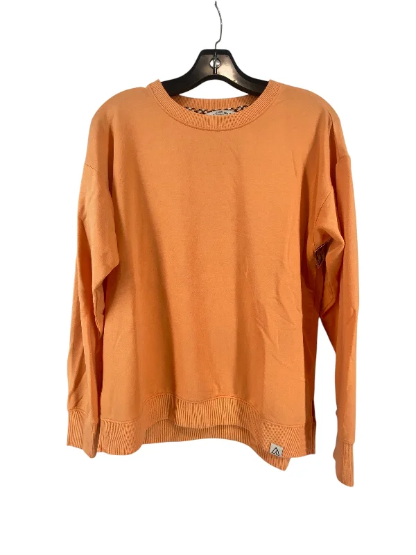 Green sweatshirts for everyday style -Sweatshirt Crewneck By Clothes Mentor In Orange, Size: M