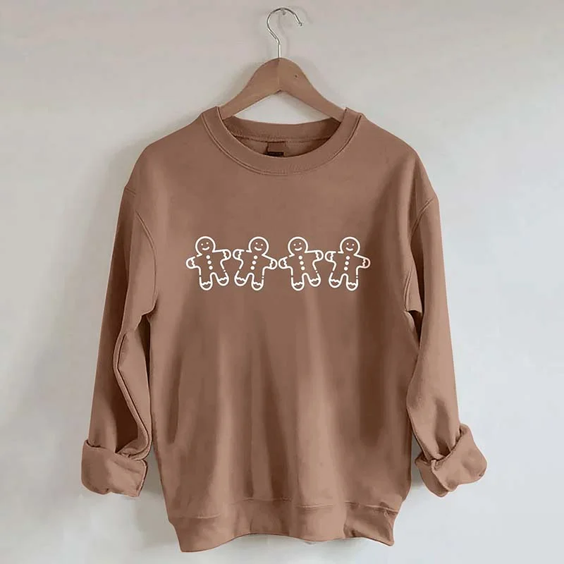 Sweatshirts with extended sleeves -Gingerbread Sweatshirt