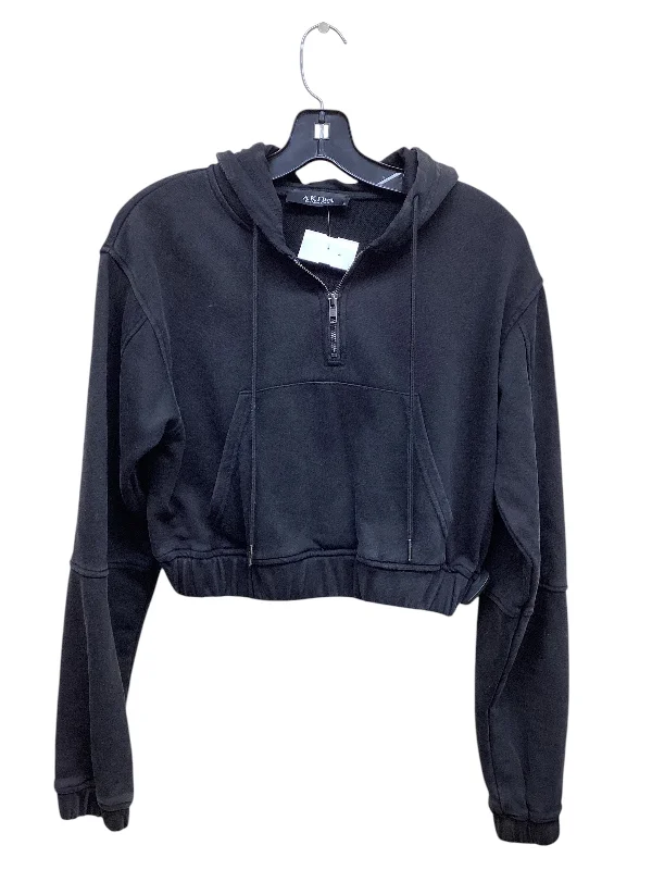 Soft sweatshirts for bedtime -Sweatshirt Hoodie By Akira In Black, Size: S