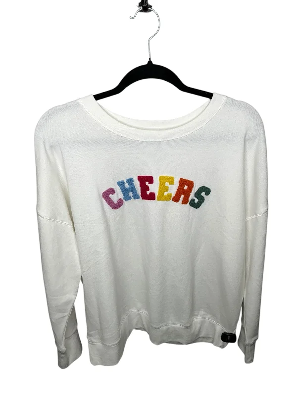 Sweatshirts with ribbed hem -Sweatshirt Crewneck By Maurices In Multi-colored, Size: L