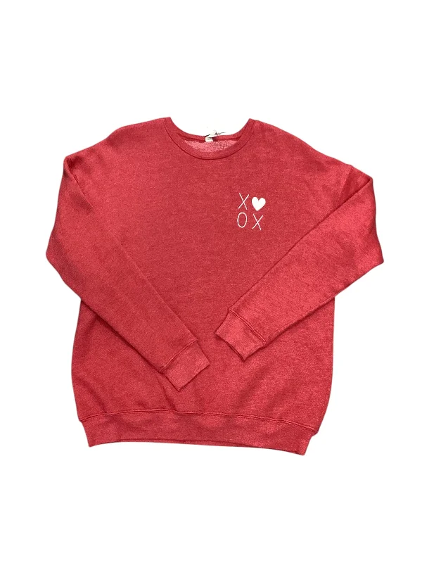 Sweatshirts with star design -Sweatshirt Crewneck By Cmc In Red, Size: L