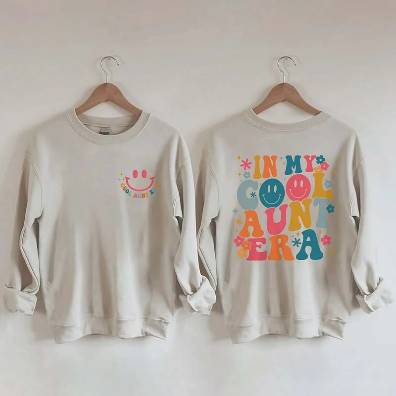 Sweatshirts with soft wool -In My Cool Aunt Era Sweatshirt