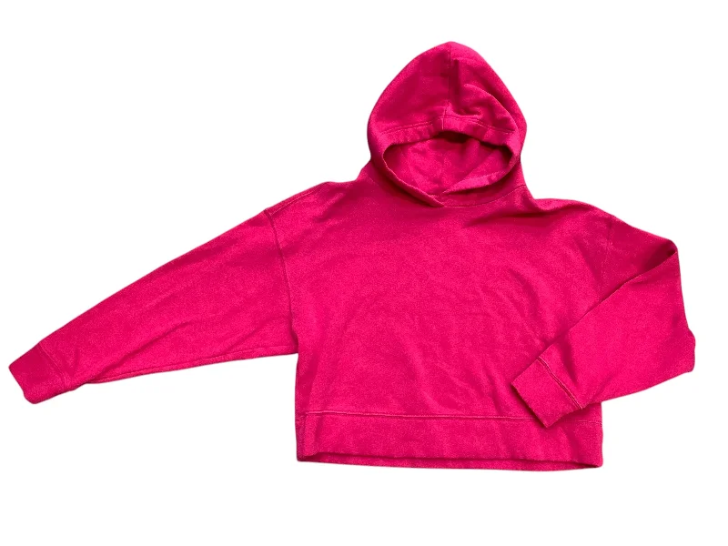 Green sweatshirts for casual style -Sweatshirt Hoodie By Old Navy In Pink, Size: M