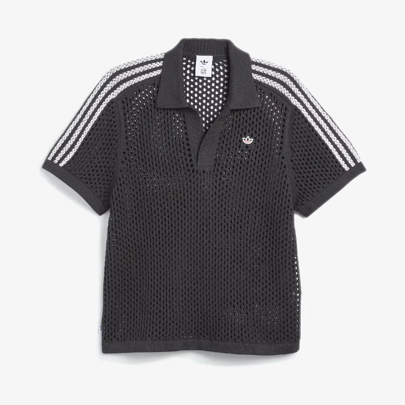 retro trendy t-shirts -ADIDAS ORIGINALS | CLOT CROCHET POLO BY EDISON CHEN { CARBON