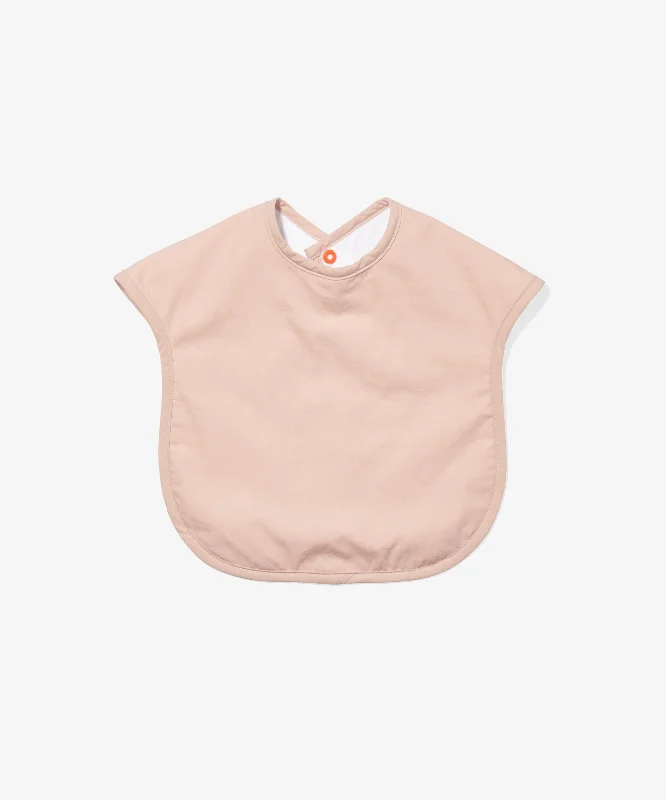 street style t-shirts -Waterproof Bib, Pink