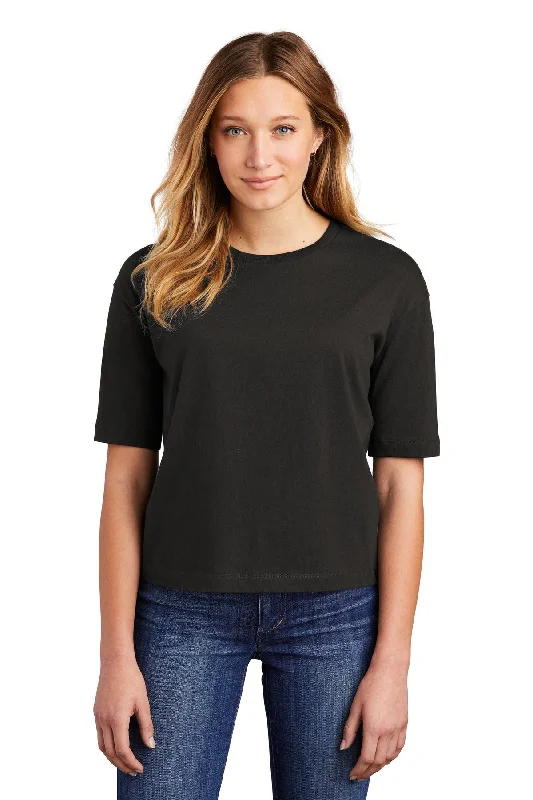 summer boho t-shirts -District Women's V.I.T. ™ Boxy Tee DT6402