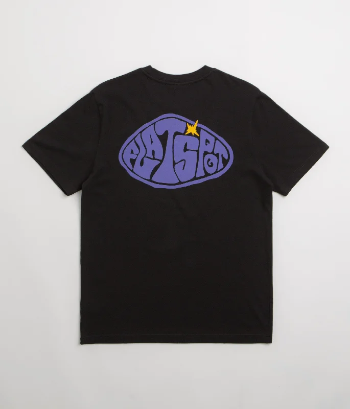 street boho t-shirts -Flatspot Hole T-Shirt - Black