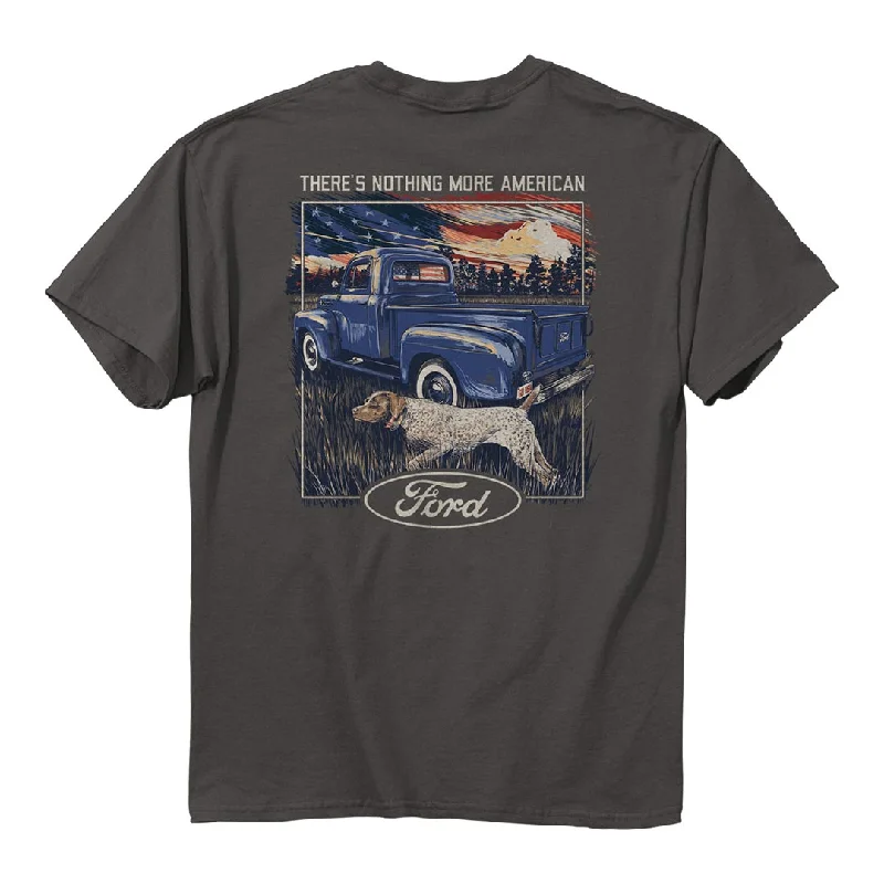 rock graphic t-shirts -Ford - F-1 American Truck T-Shirt