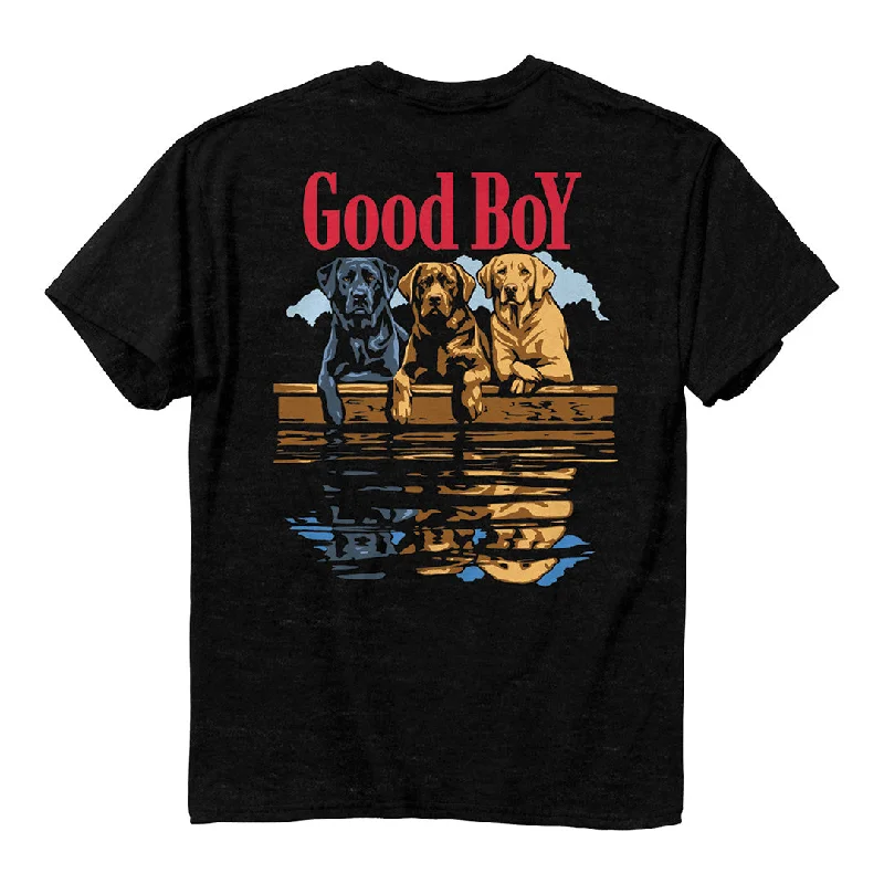 summer boho t-shirts -Good Boy - Dock Dogs T-Shirt