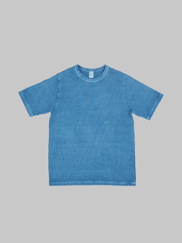 soft athletic t-shirts -Jackman Lead-Off T-Shirt Fade Blue