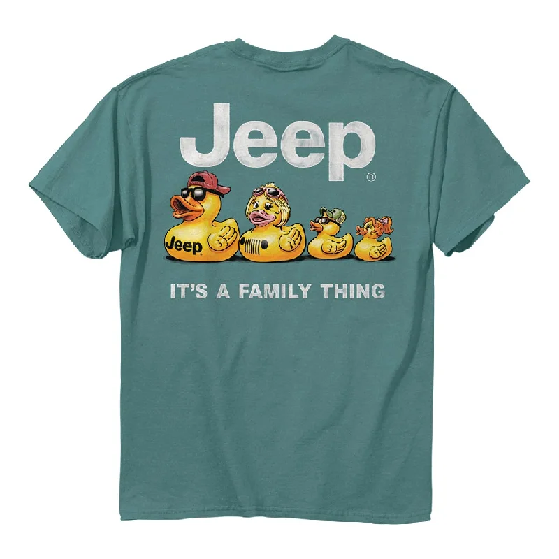 kids trendy t-shirts -Jeep - Duck Family T-Shirt