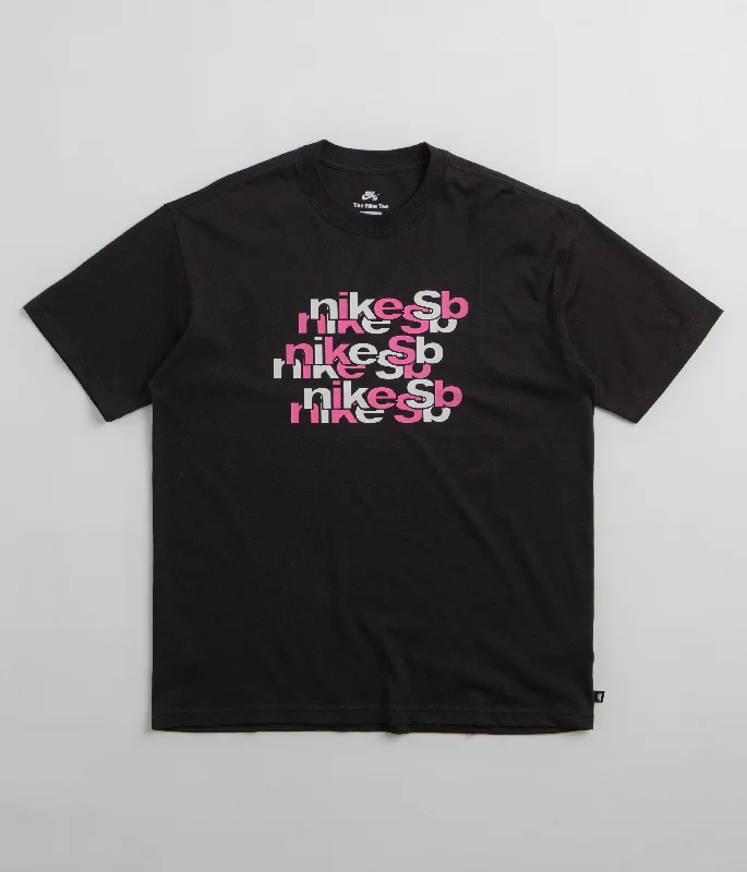 tapered pants modern cut -Nike SB Repeat Logo T-Shirt - Black