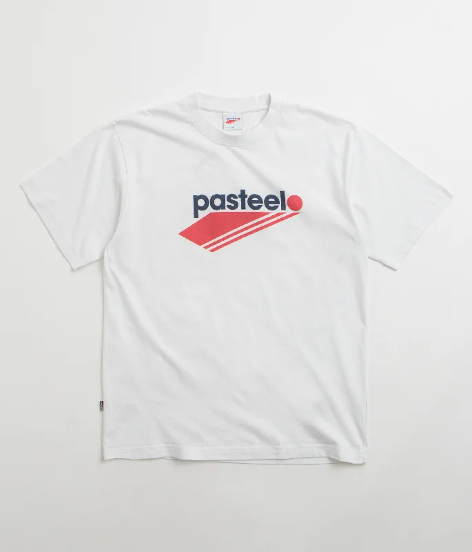 striped t-shirts casual wear -Pasteelo O.G. T-Shirt - White