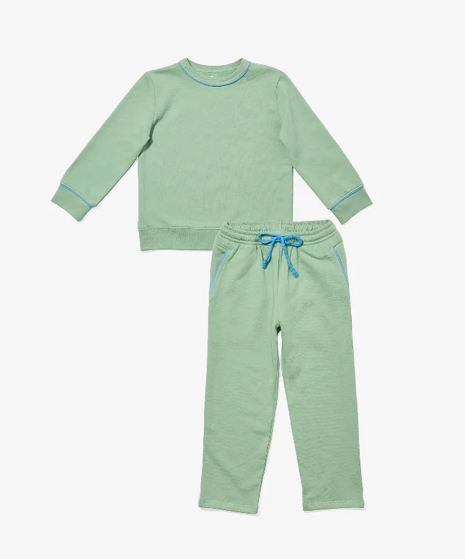 designer t-shirts luxury brand -Play Day Child Bundle, Basil