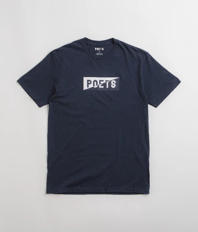 已中断Poets Cinzano T-Shirt - Navy