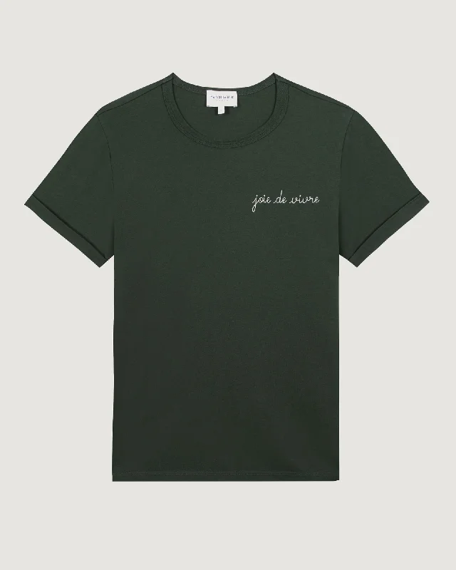 custom printed t-shirts online -"Joie De Vivre" poitou t-shirt