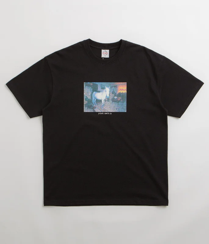 crew neck t-shirts pack -Polar Horse Dream T-Shirt - Black