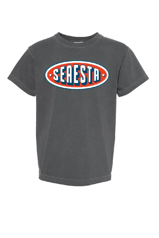 plain white t-shirts bulk -Seaesta Fuel Tee / Youth / Faded Grey