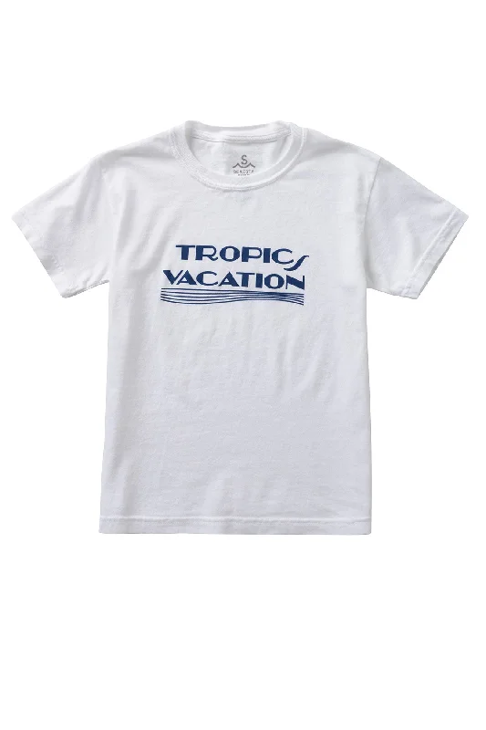 military t-shirts camo design -Seaesta Surf x Leah Bradley / Vacation Tee / YOUTH