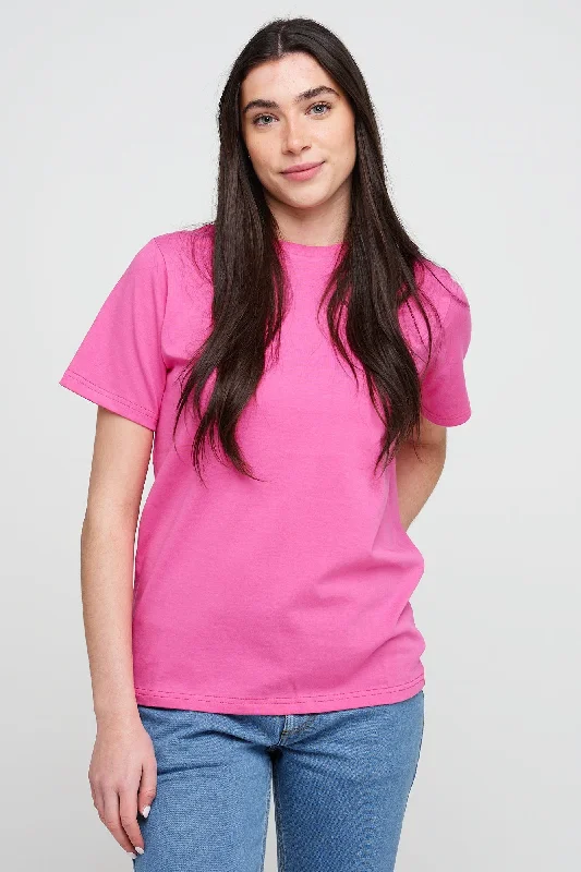 vintage band t-shirts -Women's Short Sleeve T Shirt - Fuchsia Pink