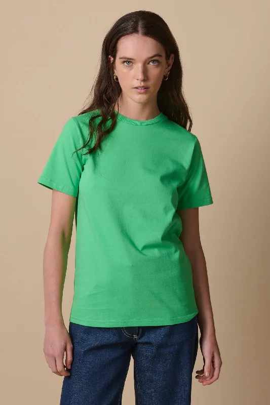 vintage graphic t-shirts 90s -Women's Short Sleeve T Shirt - Apple Green