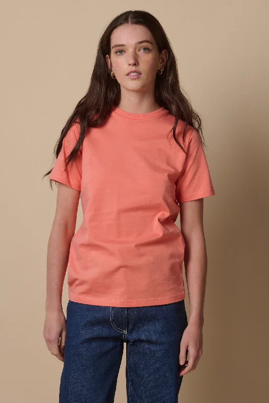 chinos pants slim fit -Women's Short Sleeve T Shirt - Peach