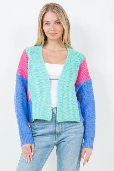 Green cardigan for casual outings -Happiest Cardigan