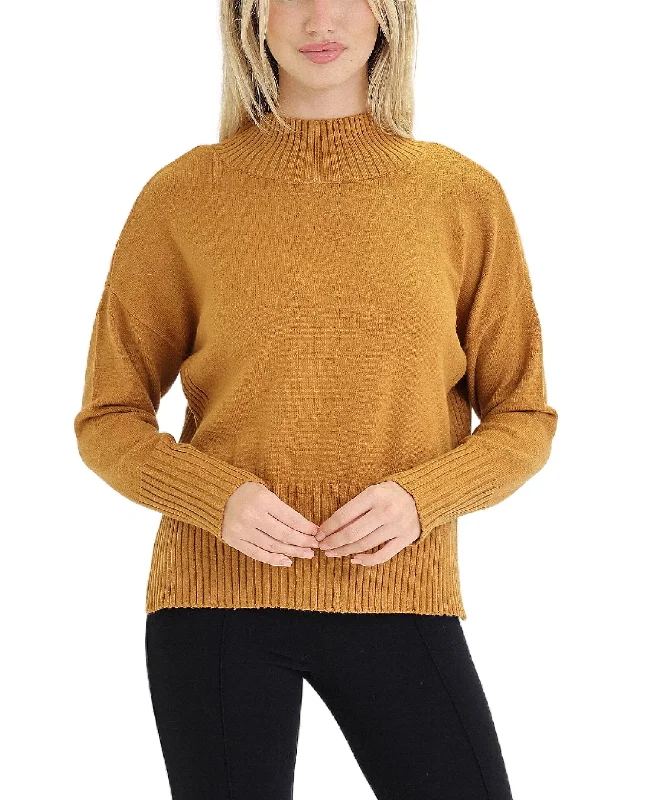 Red pullover sweater for festive style -Solid Sweater