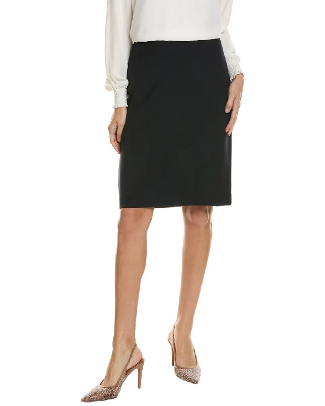 black pleated skirts -St. John Skirt