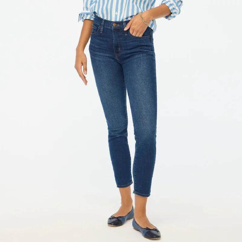 slim skinny pants women -9" Mid Rise Skinny Jean In Blue