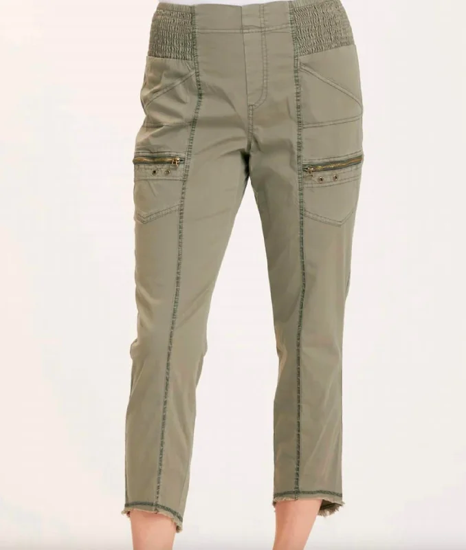 corduroy denim pants -Acker Slim Pant In Hillside Pigment