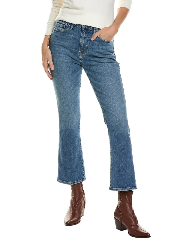 high waisted wide leg pants -FRAME Denim Le Crop Mini Boot Bixby Mini Boot Jean