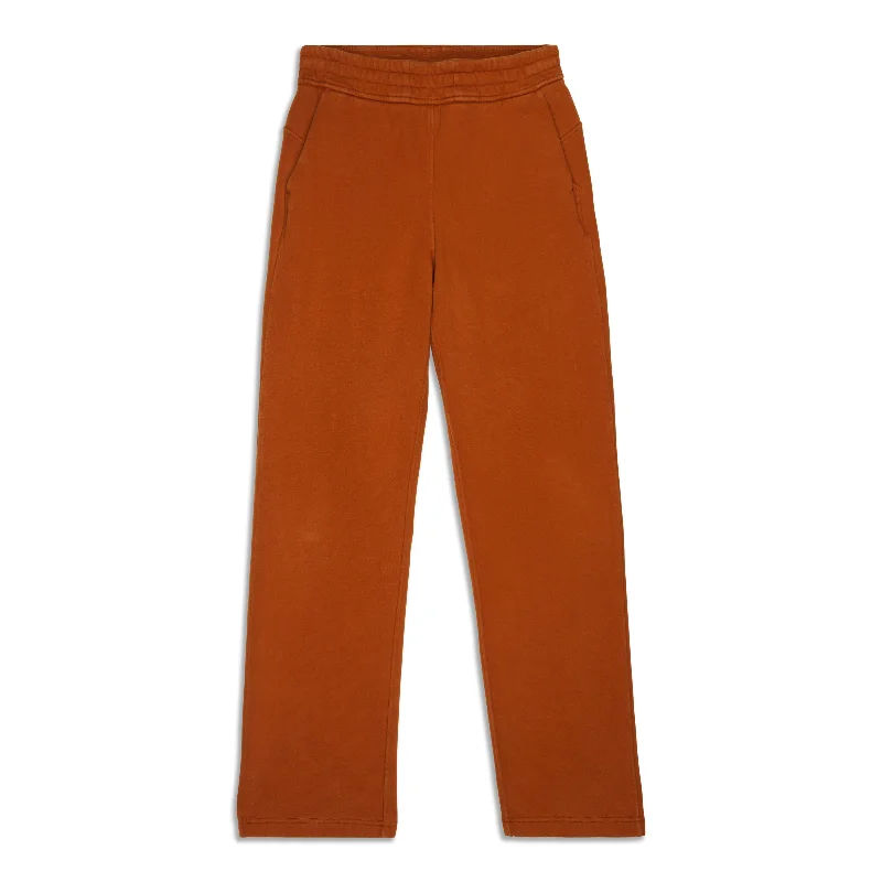 slim wide leg pants women -Loungeful Straight Leg Pant - Resale