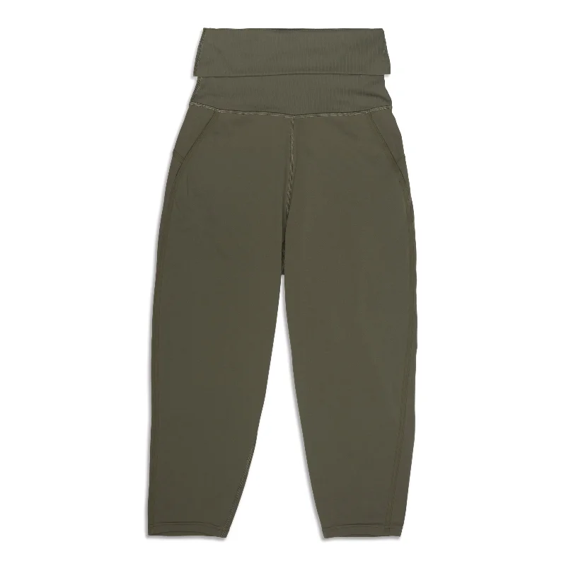 casual cargo pants women -lululemon Align™ Ribbed Waist Cropped Jogger - Resale