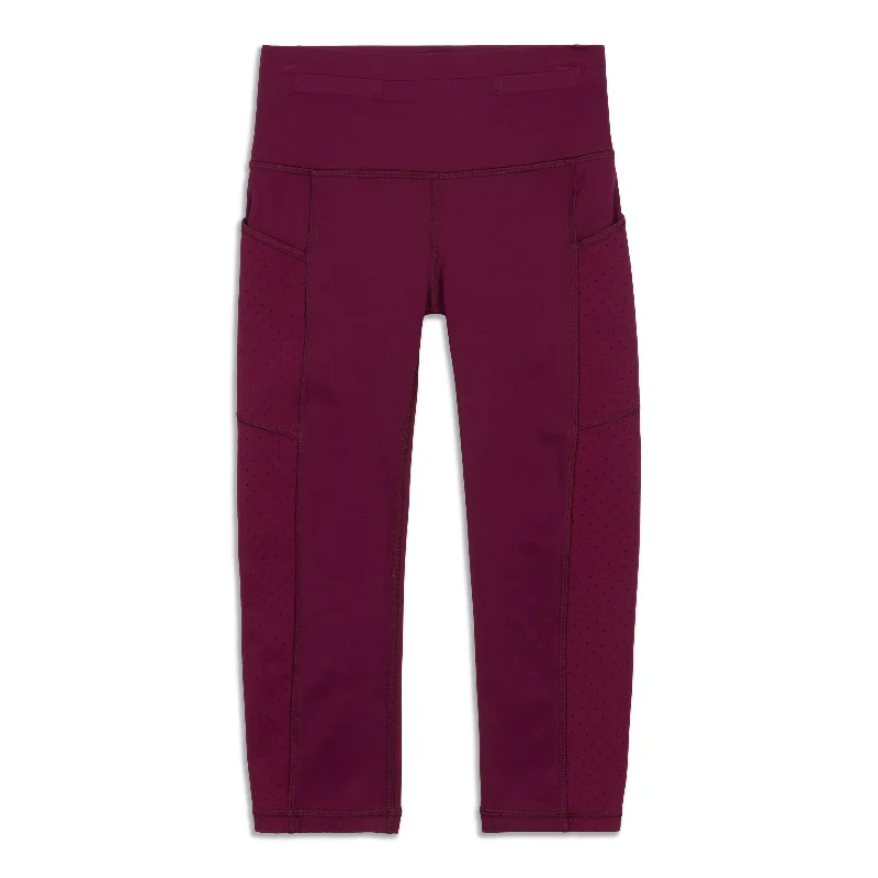 ripped chinos pants -Mind Over Miles Crop - Resale