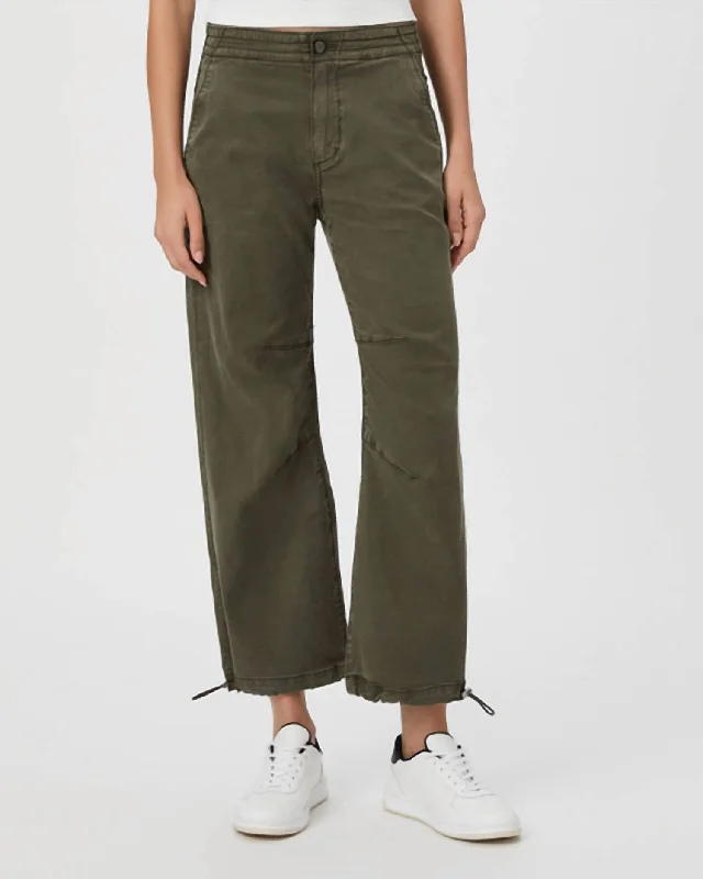 stretch denim pants -Reid Jogger Pants In Vintage Forester Green