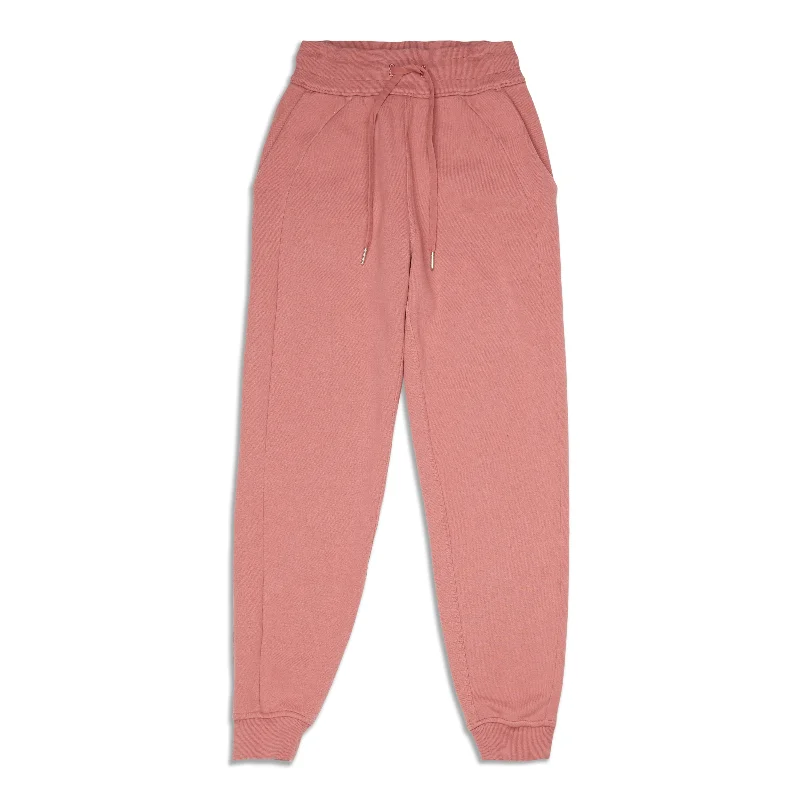 loose jogger pants women -Scuba High-Rise Jogger - Resale