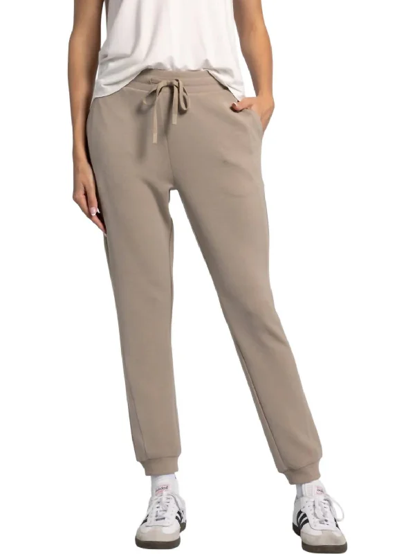 running cargo pants lightweight -Somer Pants In Taupe