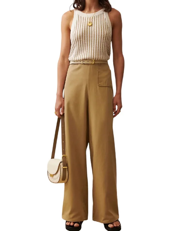 slim skinny pants modern -The Lusia Pants In Hazel