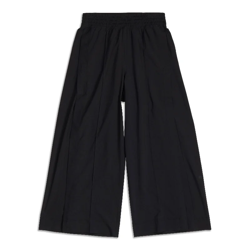 work pants durable fabric -Wanderer Wide Leg Pant - Resale