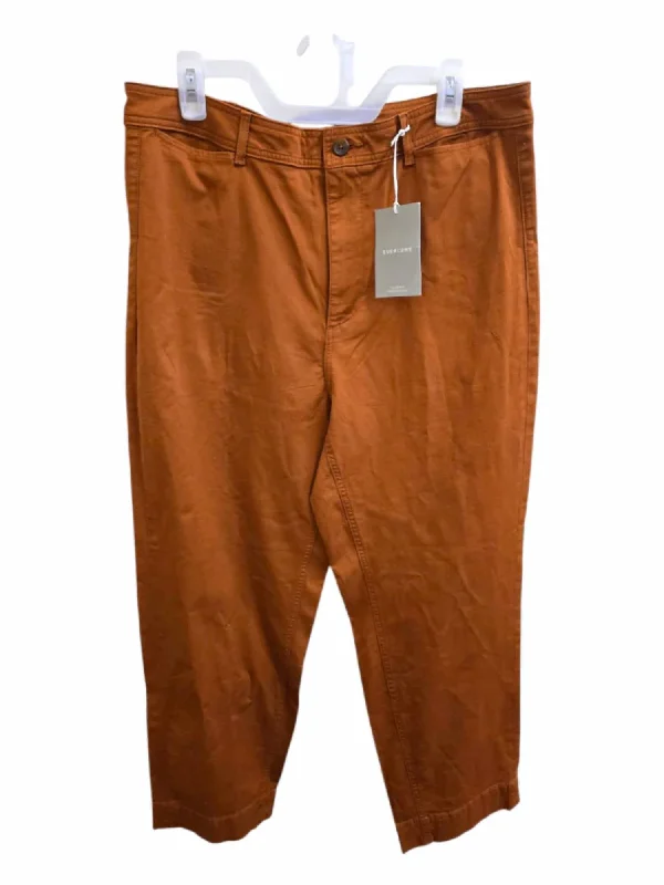 leather jogger pants -Women's Utility Barrel Pants In Copper