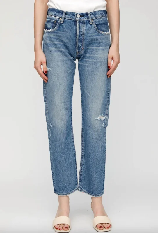 Women's Vintage Loews Straight Jean In Medium Wash