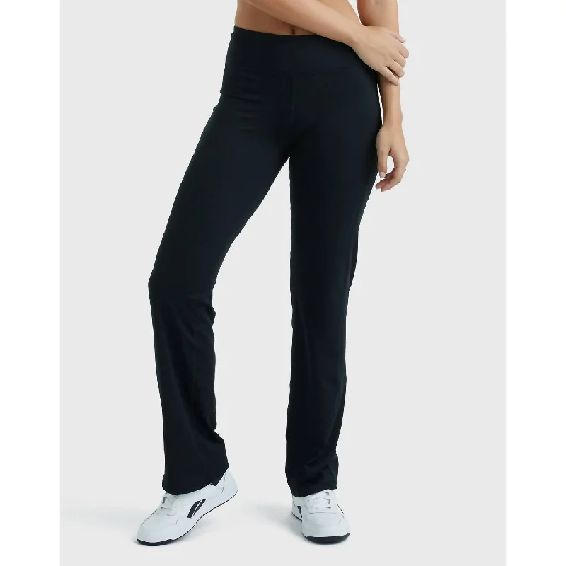 festival chinos pants -Yoga Work Pants In Black